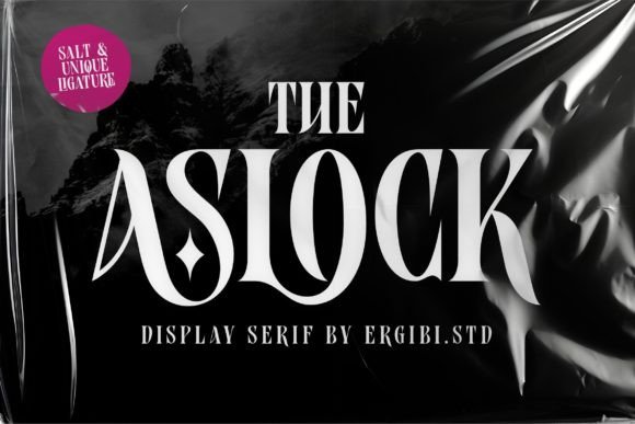 Aslock: The Bold Serif Font for Marketers