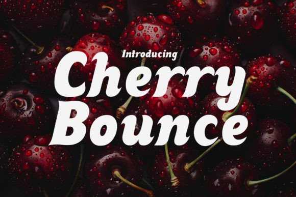 Cherry Bounce: A Playful Serif for Editorial Design