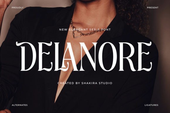 Delanore: The Ultimate Premium Serif for Luxury Branding