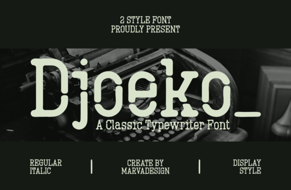 Djoeko Font: The Ultimate Vintage Serif Review