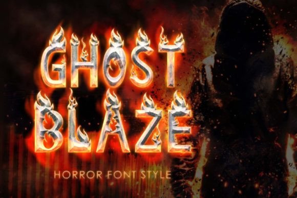 Ghost Blaze: The Horror Font for Bold Marketing