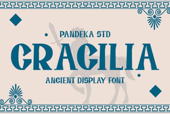 Gragilia: Ancient Greek Font for Crafters