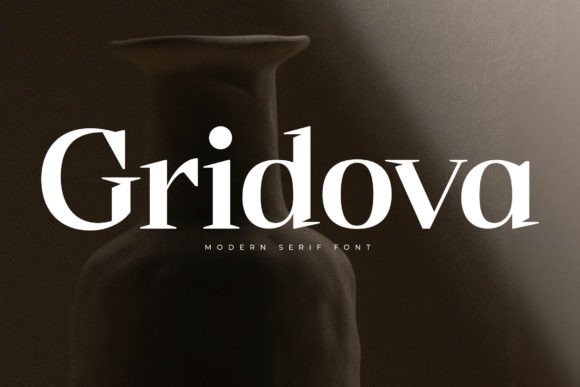 Gridova: The Modern Serif Font for Crafters