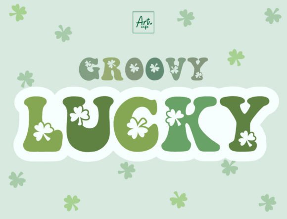 Groovy Lucky: A Retro Font for Brand Identity