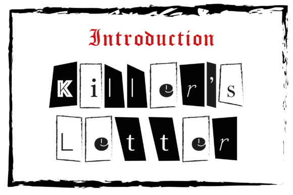 Killer s Letter: A Punk-Inspired Display Font