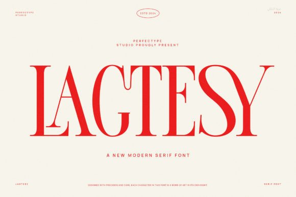 Lagtesy: The Elegant Serif Font for Premium Branding