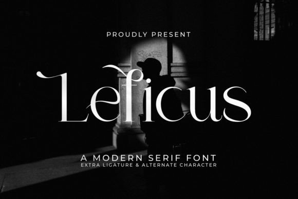 Leficus: A Stylish Serif Font for Digital Elegance