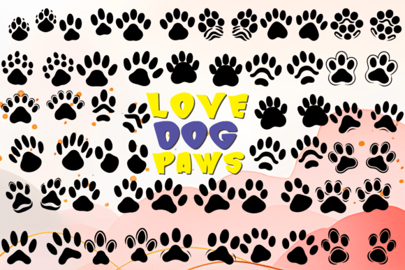 Love Dog Paws: A Cute Decorative Font for Creative Projects