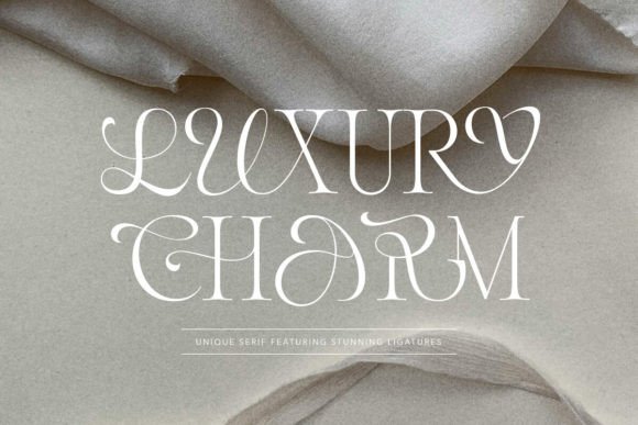 Luxury Charm: The Premium Serif Font for Marketers