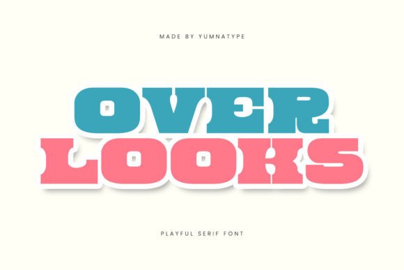 Overlooks: A Bold Serif Font for Web Design