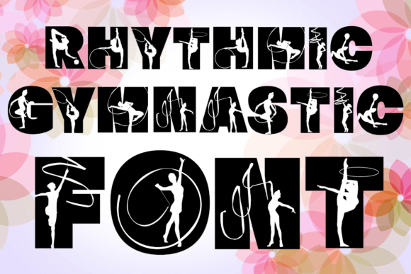 Rhythmic Gymnastic: A Bold Decorative Font for Branding