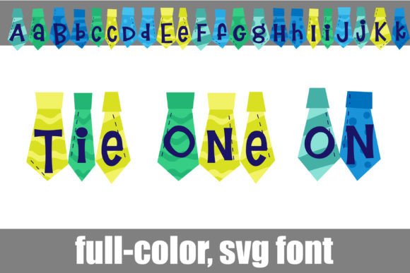 Tie One on: A Premium Font for Business Branding
